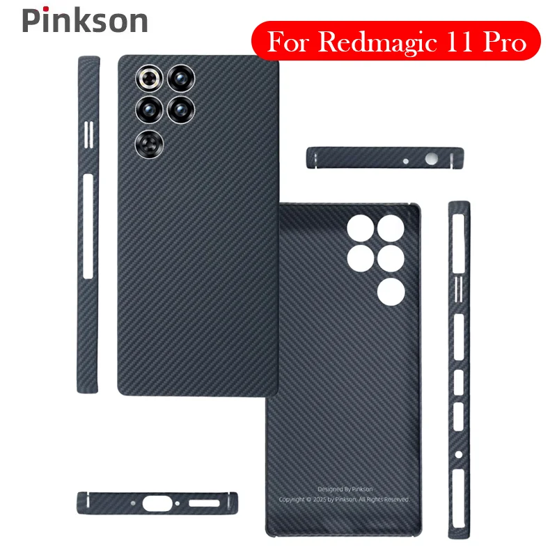 

Carbon Fibre Case For ZTE Nubia Redmagic 11 Pro Plus Back Cover Case for REDMAGIC 11 PRO PRO+