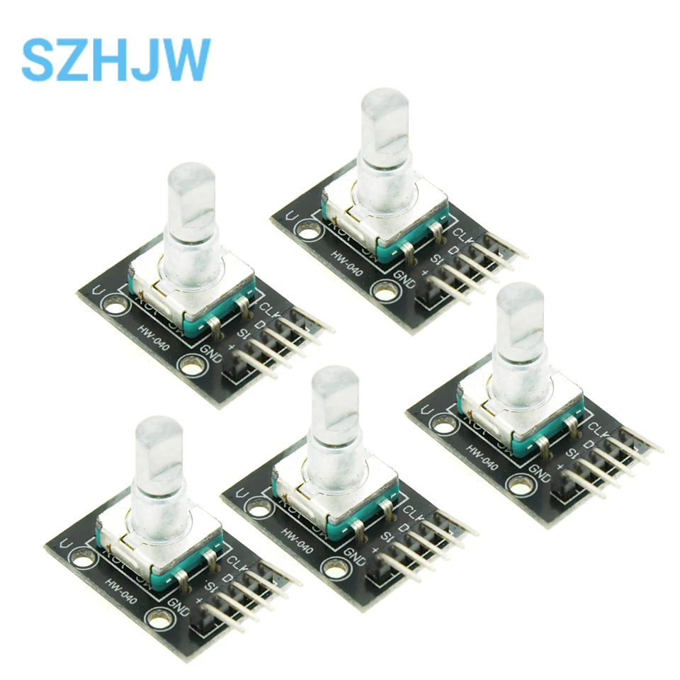 1/5/10PCS 360 Degrees Rotary Encoder Module Brick Sensor Switch Development KY-040