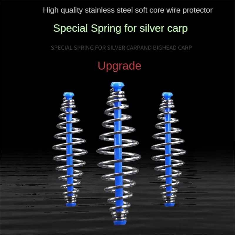 20/10/5/1pcs Carp Small Spring Bait Carp And Bighead Carp Line Group Special Explosive Hook Spring Fishing Gear Angeln