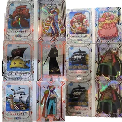 Anime One Piece Rufy Boa Hancock Charlotte Linlin Edward Newgate Donquixote Doflamingo Carta da collezione Giocattolo Regalo di compleanno