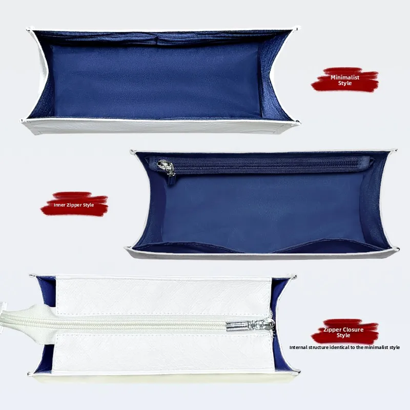 Snan DuPont Paper Lightweight Small to Medium Size Inner Bag for e Book Tote Bag Storage Organizer Cubic Structure Pure C...