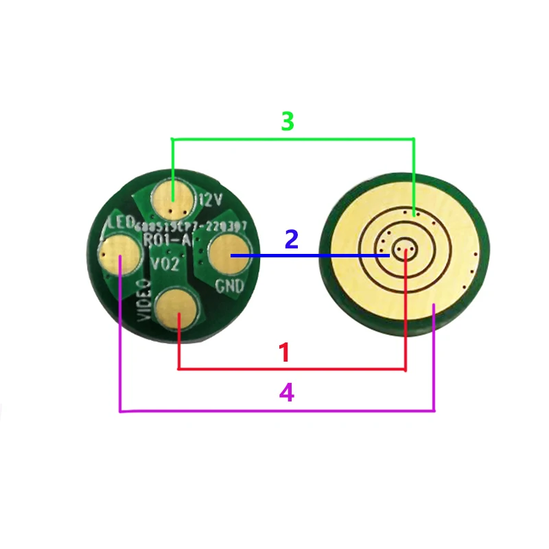 Accesorios para cámara de inspección de tuberías, endoscopio Industrial, Junta PCB y conector para Cable,TIMUKJ