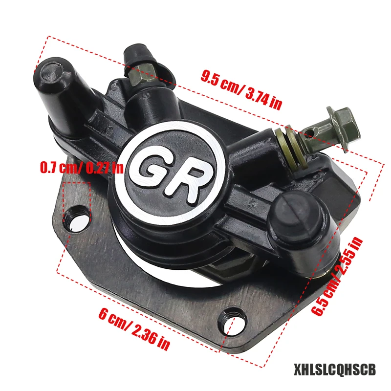Brake Caliper Below Brake Pump With Brake Pad For Citycoco X5 X7 X10 Electric Scooter Tricycle Brake Parts