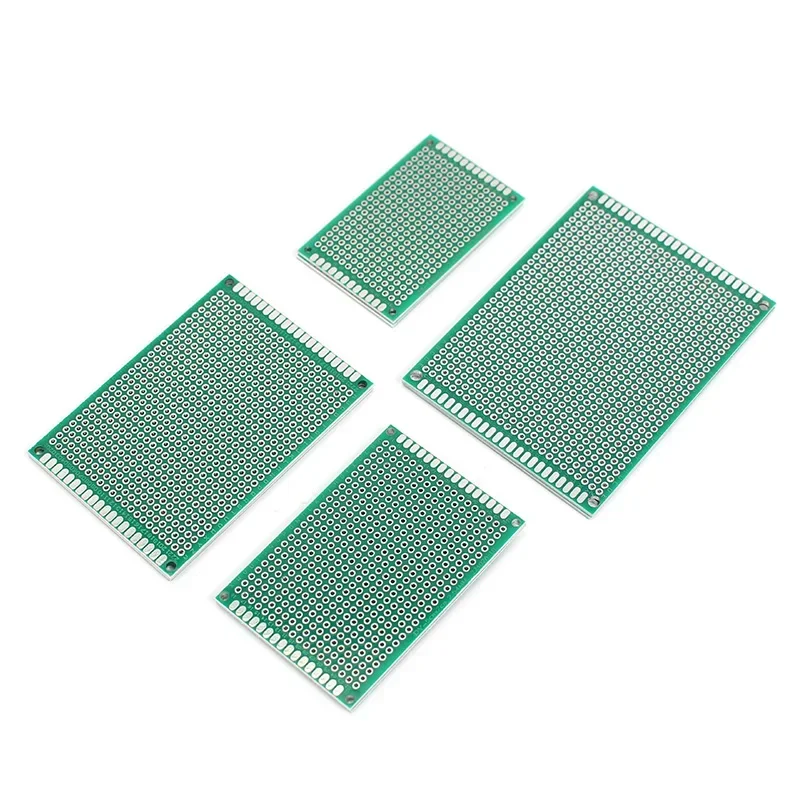 10PCS PCB Universal circuit board 2*8/3*7/4*6/5*7/7*9cm Double Side PCB Circuit Board Universal Printed Perfboard Electronic Kit