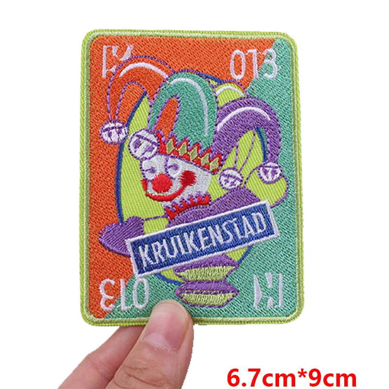 Nederland Kruikenstad embleem borduurpatch Nederland carnaval geborduurde patches voor kleding opstrijkbare patches voor kleding
