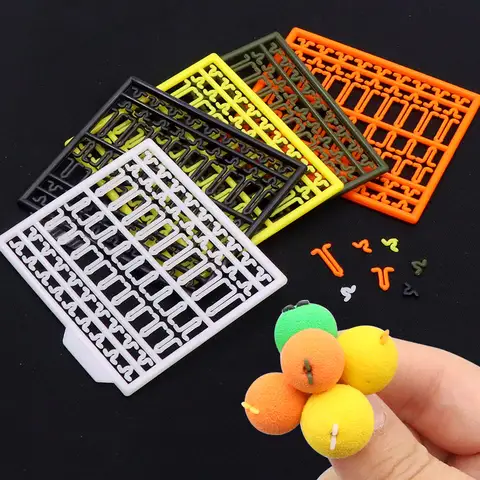 5pcs Carp Fishing Tackle Hair Rig Boilie Bait Drill Fishing Stoppers For Method Feeder Carp Hooklink Stop Bead Fishing Tackle
