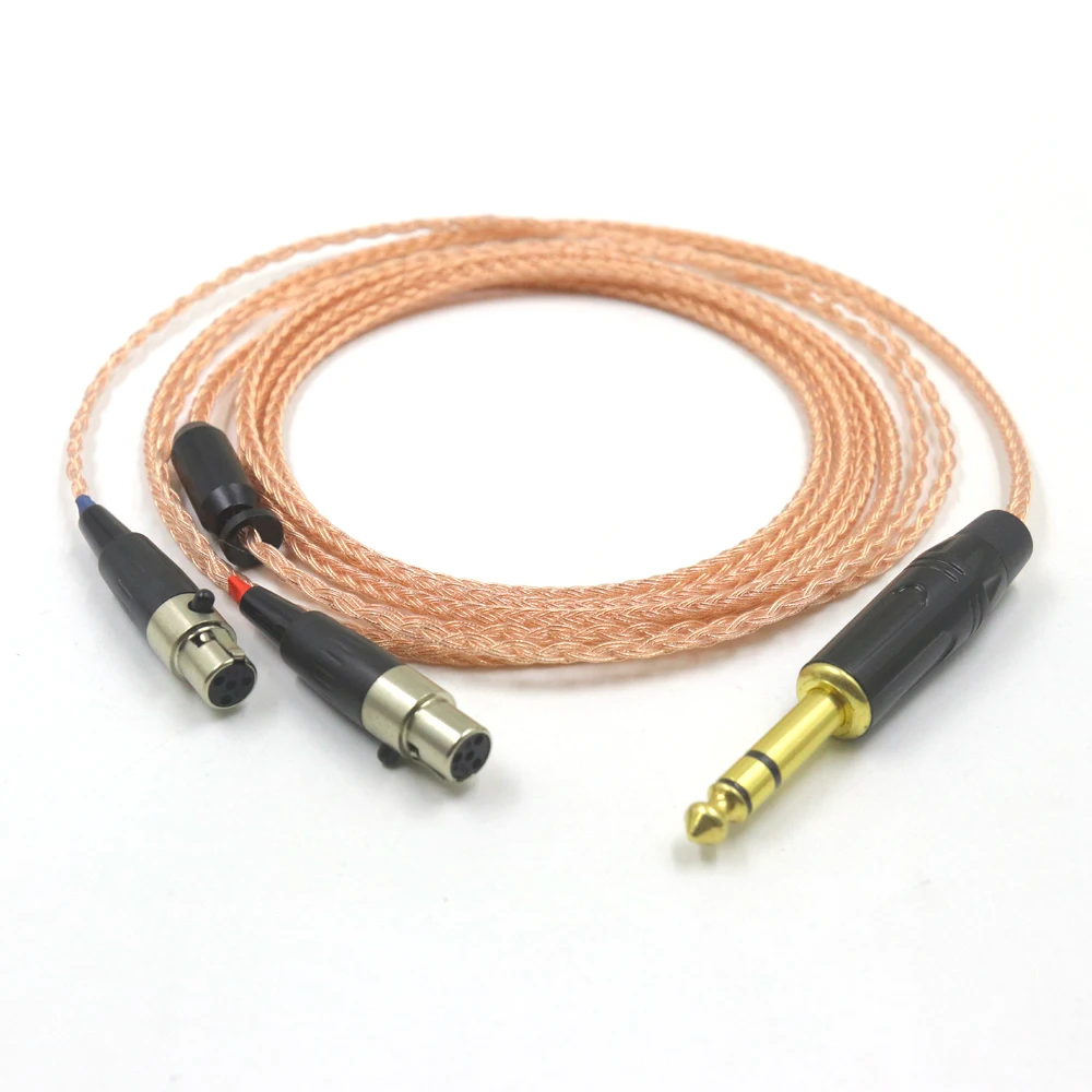 16 Core LITZ 7N Copper OCC Graphene Earphone Cable For Audeze LCD-3 LCD-2 LCD-X LCD-XC LCD-4z LCD-MX4 LCD-GX lcd-24