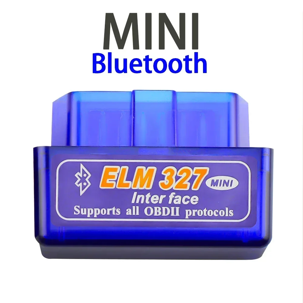 OBD2 Car Scanner Mini ELM327 Diagnostic Adapter Tester Wireless WIFI Bluetooth Car Diagnostic Tool Code Reader for Android IOS