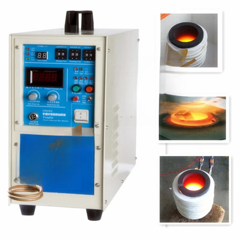 15KW Portable High Frequency Mini Induction Heater Furnace