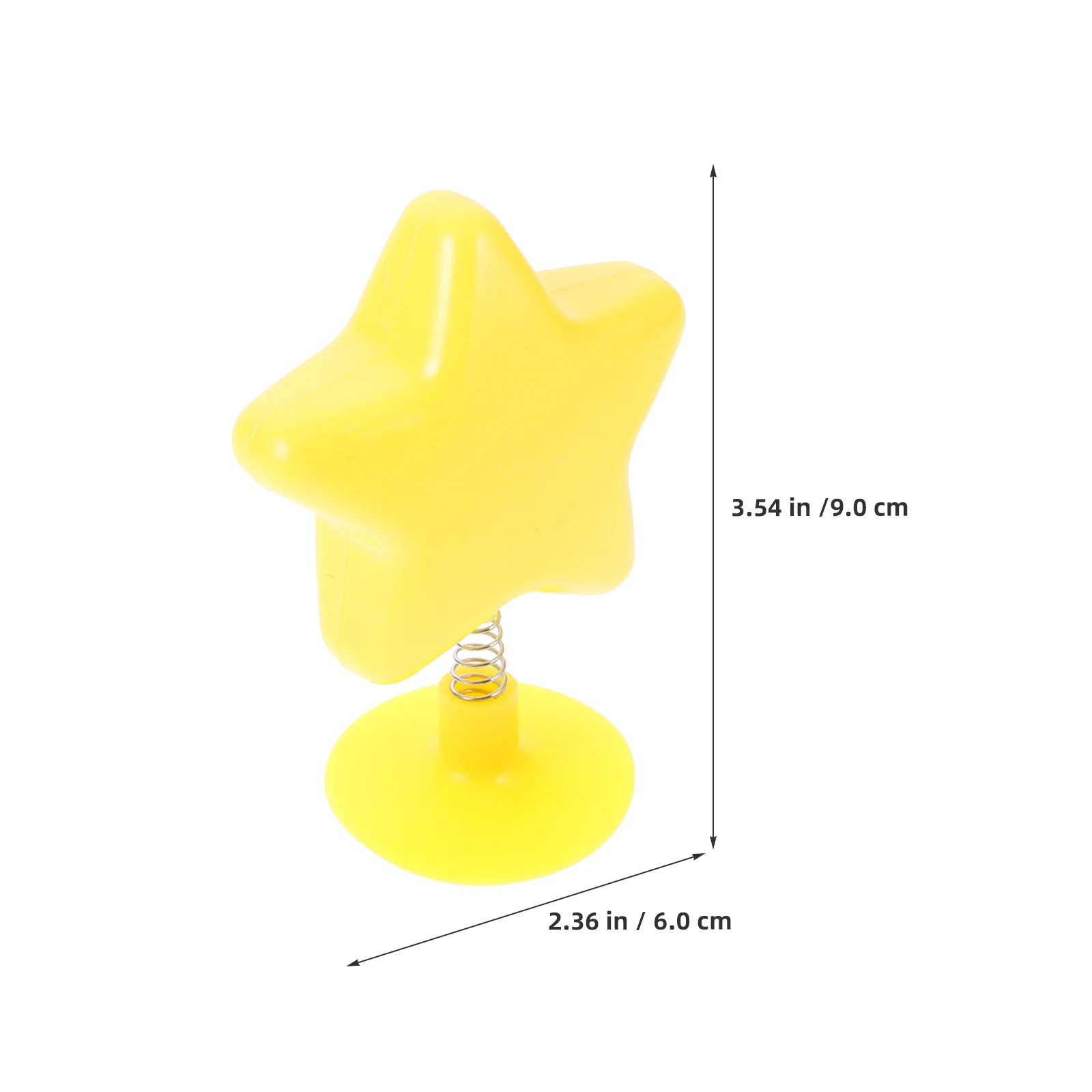 8 قطعة الديكور لطيف الأصفر تمايل ستار توبر للدراجات النارية على الجليد الخوذ خفيفة الوزن ملحق سكوتر سيارة #6