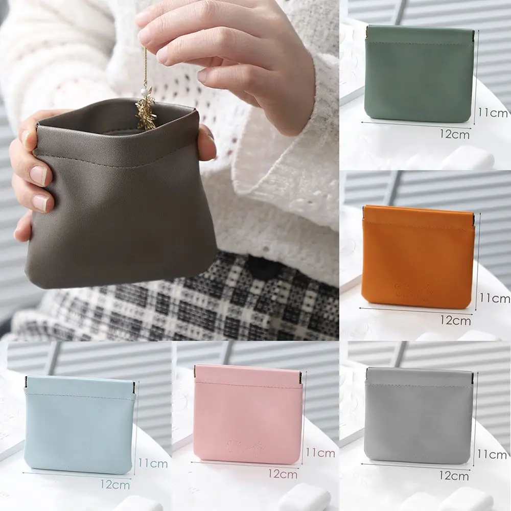 Small Ins 12*11cm Earphone Lipstick Sundries Storage Bag Cosmetic Bag Sleeve Mini Bag For Airpods Protective