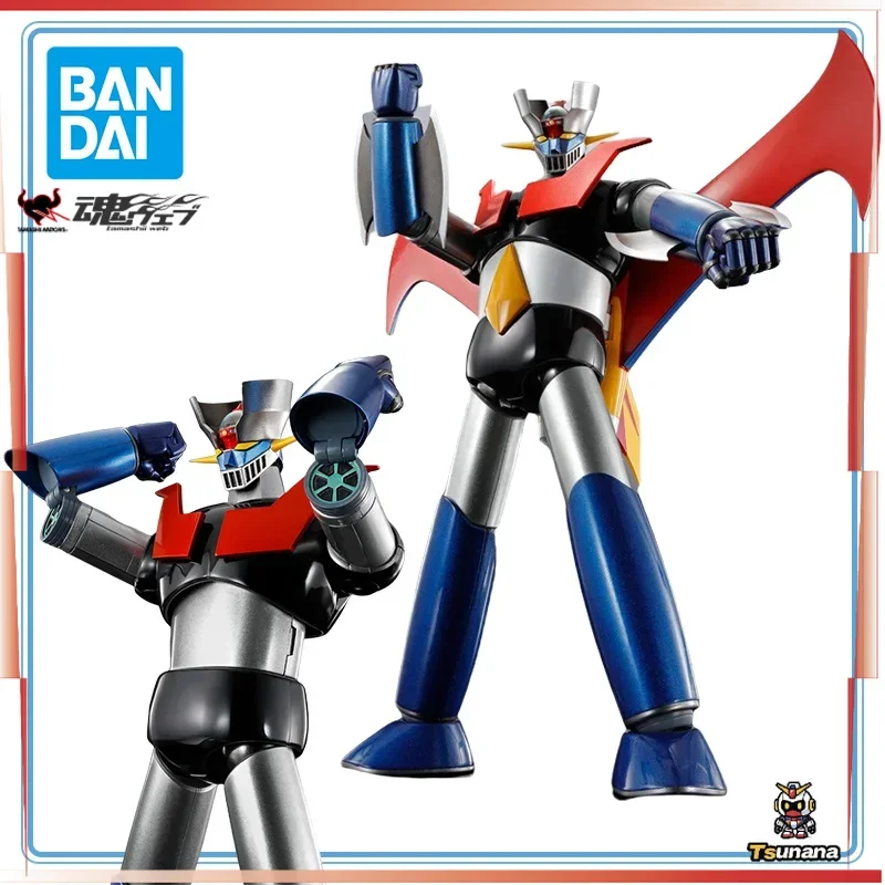 

BANDAI Original Mazinger Z Soul of Chogokin GX-117 Kakumei Shinka Power Up Version Anime Cartoon Gifts Toys Model