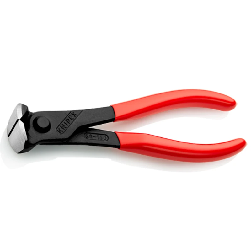 Imagem -04 - Alicate de Corte Final Knipex Economia de Trabalho Altamente Eficiente Tem Bordas Adequado para Fios Macios e Duros 68 01 180