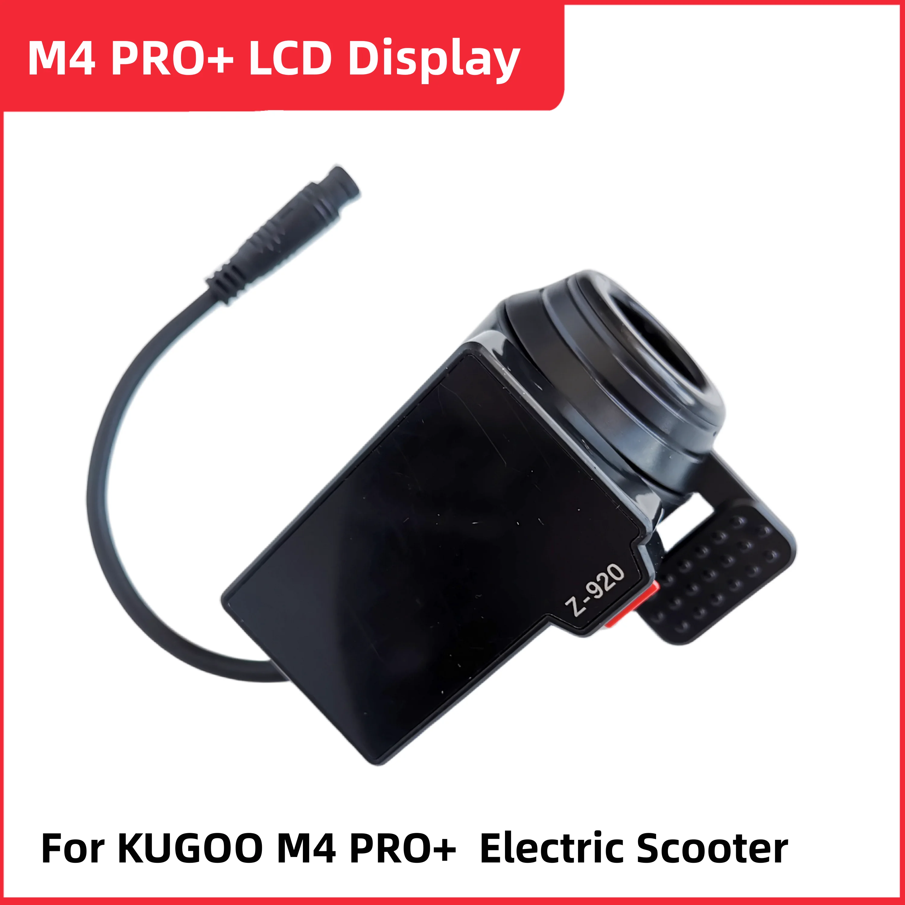 2022 New KUGOO M4 PRO+ LCD Display 6 Pin Electric Scooter Instrument Display accelerator Replace Accessories