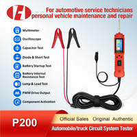 P200 Car Circuit Tester Automotive Circuit Diagnostic Tool TopDiag P100 Pro Circuit Probe Kit Digital Oscilloscope Instrument