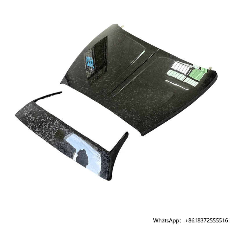 

High gloss forged carbon fiber MSY type car front engine hood suitable for Rolls Royce Phantom