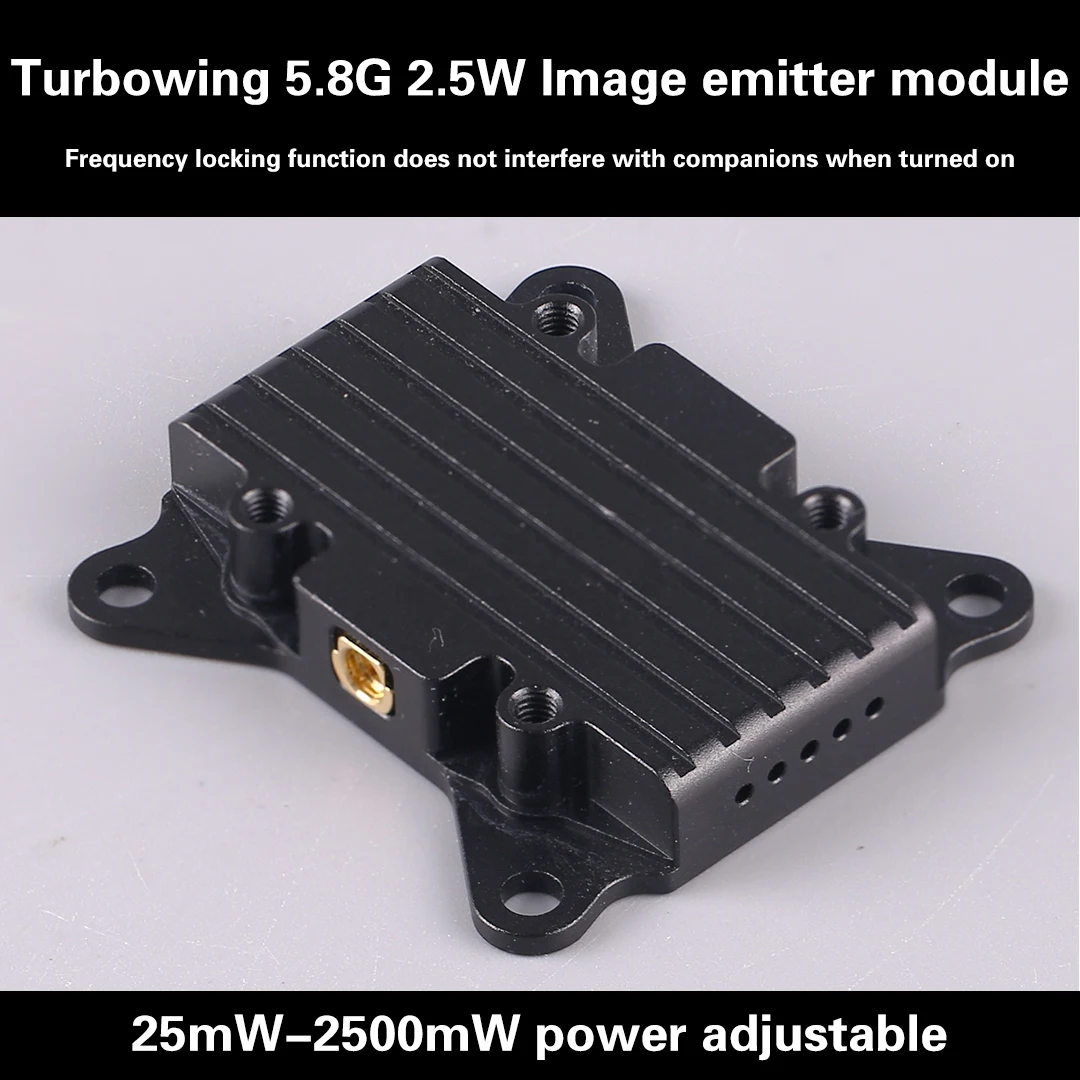 

Turbowing 5.8G 2.5W Image Transmission Module VT5804 Long Range High Power FPV Traverse Aircraft Fixed Wing