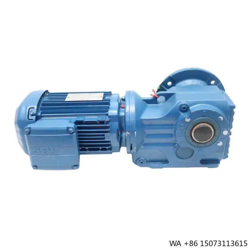 for SEW EURODRIVE KAF47 DRN80M4/DH 0.75KW IE3 Helical Bevel Gear Motor Hollow Shaft Flange Mounted New Original