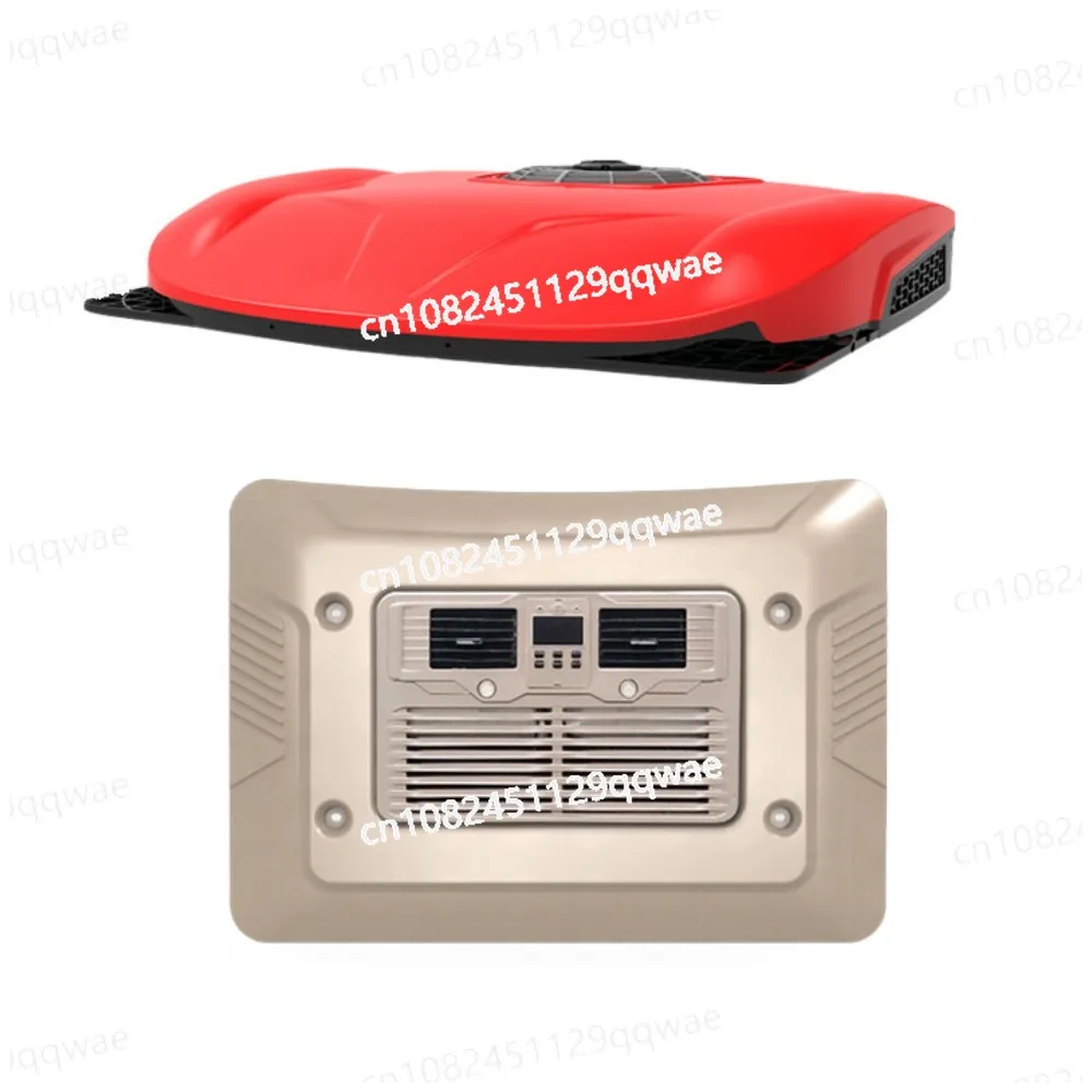 Mini 12v Electric Parking RV Air Conditioner for Rooftop Car Auto Forklift Vehicle Truck Van Cabin Rooftop RV Tractor