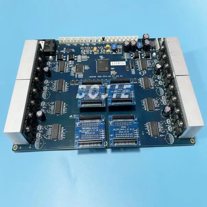 New Zhongye/Allwin/Human Printer Hoson HEB EPS DX5 4H Head Board USB Version V1.23.01 DX5 Carriage Board for Inkjet Printer