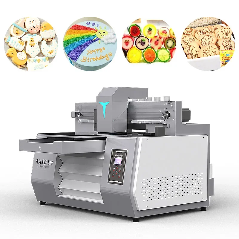 A3 Edible Printer Cake Photo Printing Machine 3050 Edible Inks Printer Inkjet Printers New Product 2023 Multifunctional Provided