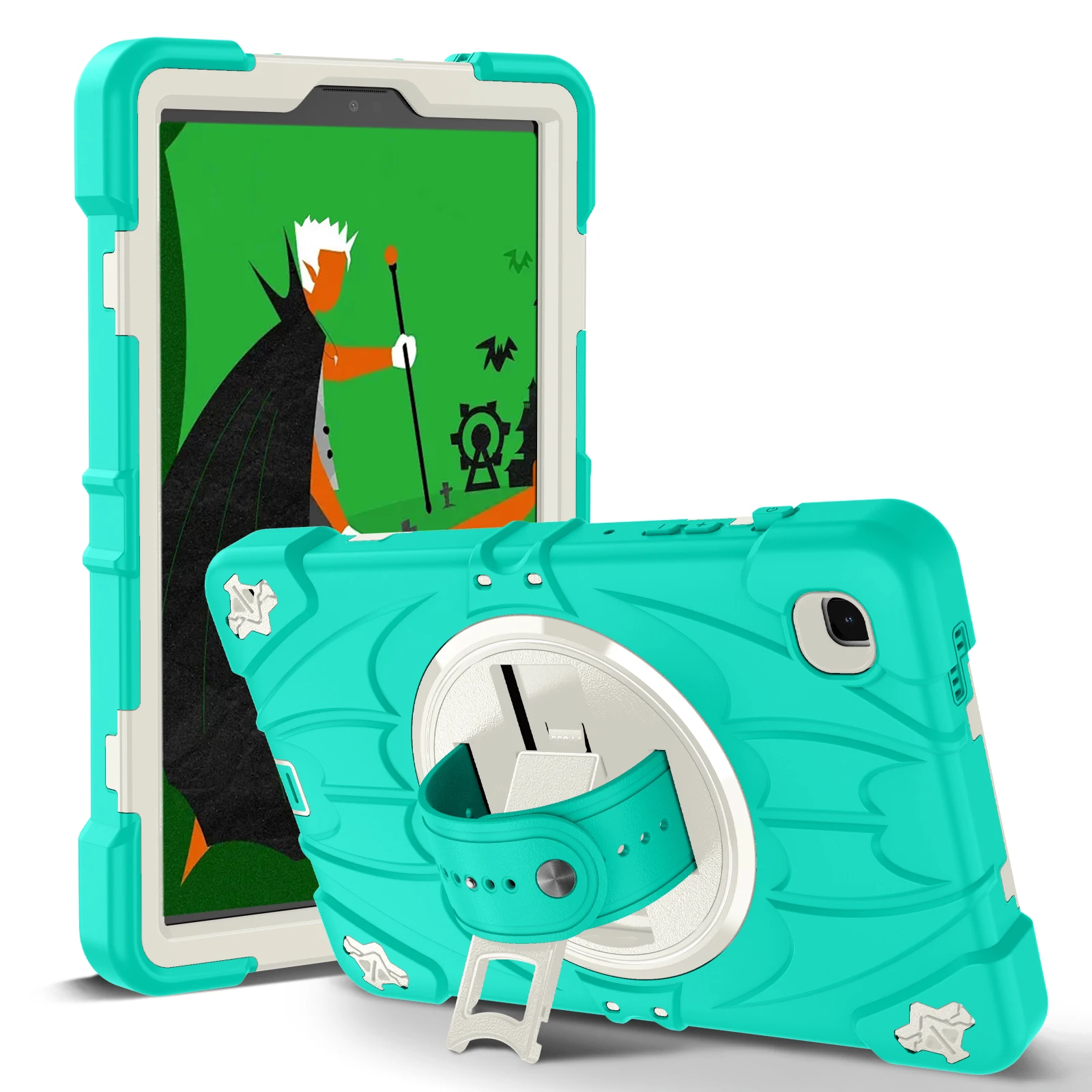 

Case for Samsung Galaxy Tab A7 Lite 8.7 Inch SM-T220 T225 Heavy Duty Shockproof Rugged High Impact Protective Case