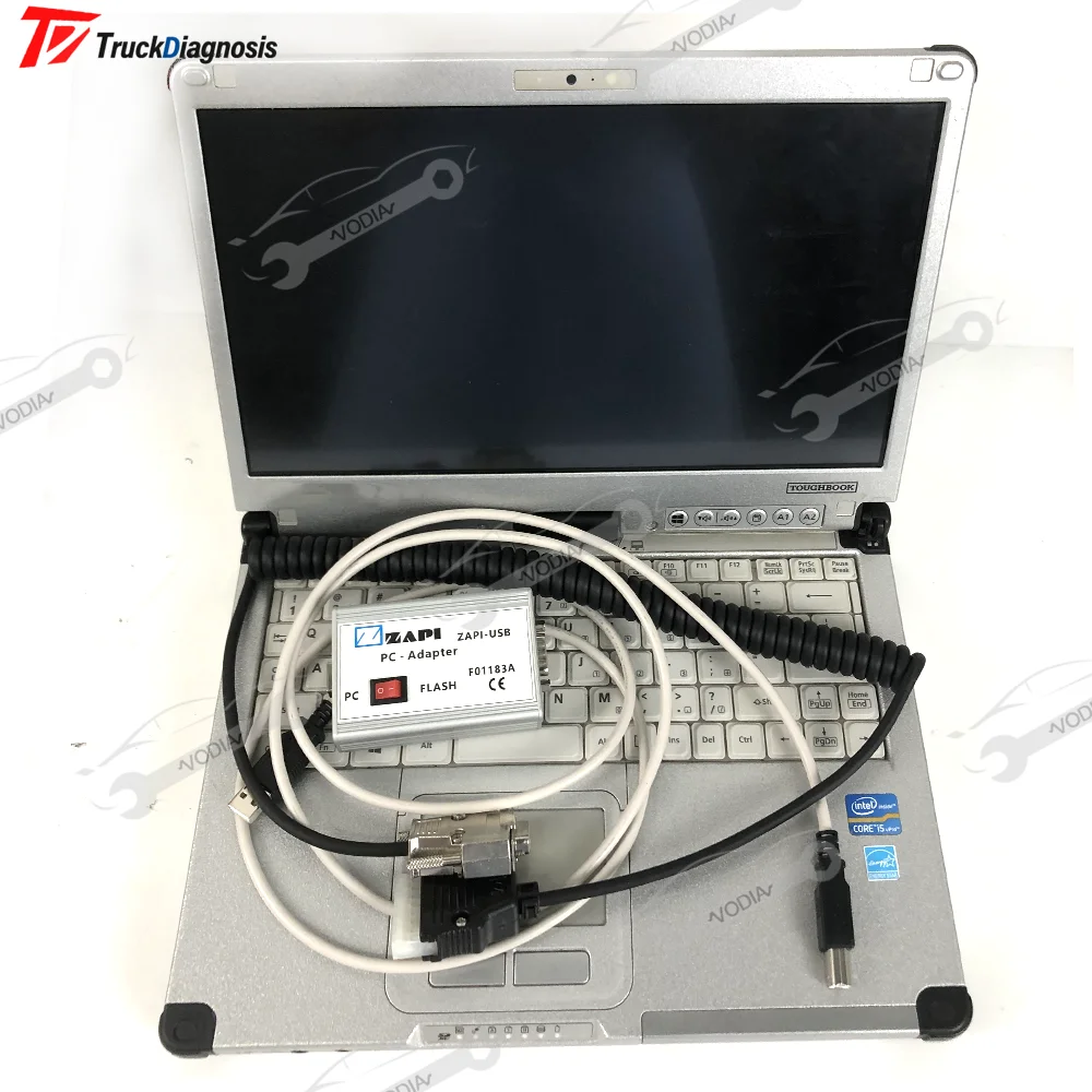 

2024 для программатора ZAPI F01183A, кабель передачи данных, консоль ZAPI, диагностический инструмент для электрического контроллера и CFC2LAPTOP