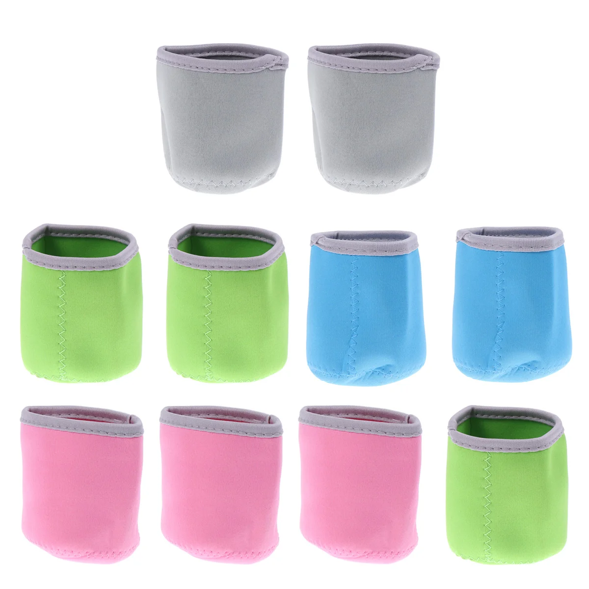 10 Pcs Insulated Neoprene Bottle Cover Watter Sleeve for Cup Reusable Glass Child