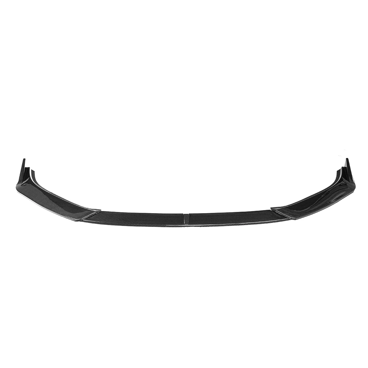 For Mazda 6 Atenza 2019 2020 2021 Front Bumper Lip Side Splitter Spoiler Guard Trim Body Kit Black Carbon Look Car Accessories