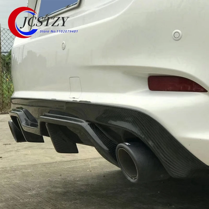 for Mazda 3 Axela hatchback 2017 spoiler rear bumper diffuser bumper resin fiber  carbon fiber material