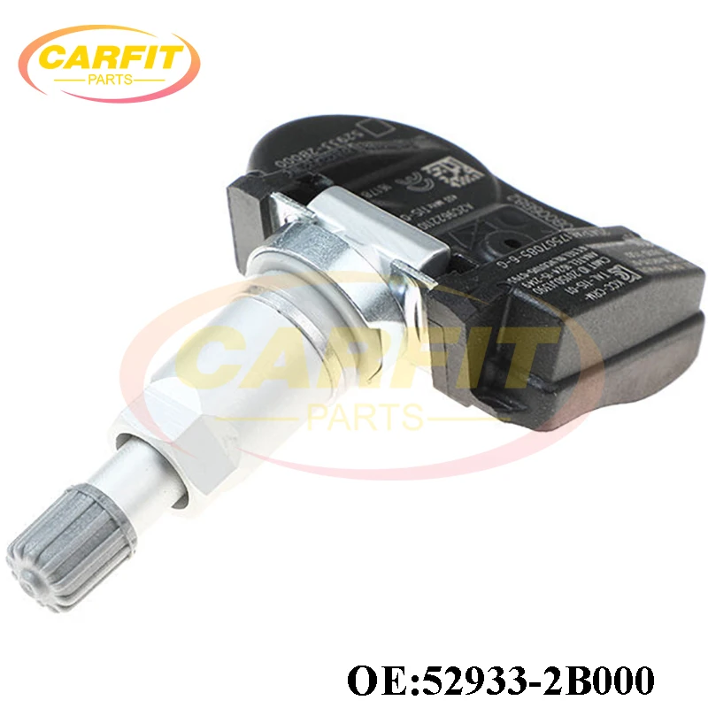 High Quality New OEM 52933-2B000 529332B000 TPMS Tire Pressure Sensor 433MHz For Hyundai Santa Fe Sonata Kia 2012 Auto Parts