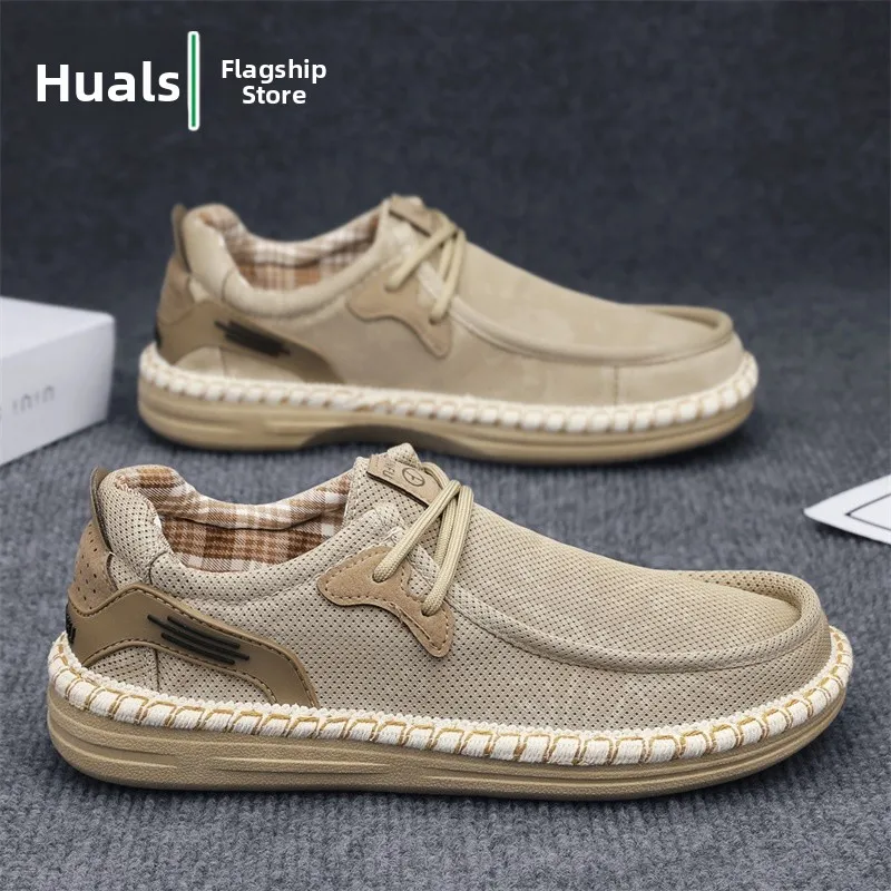 men's-summer-breathable-casual-linen-shoes-sports-soft-bottom-lightweight-fishing-trendy-shoes-korean-style-round-toe-thick-b