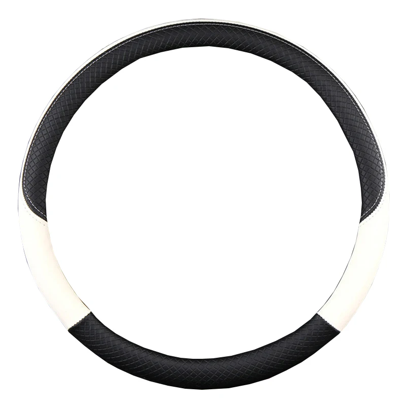 Purple White Truck Lorry Van Auto Car Steering Wheel Cover Wrap Passenger For 36 38 40 42 45 47 50 CM  Braid On Steering-Wheel