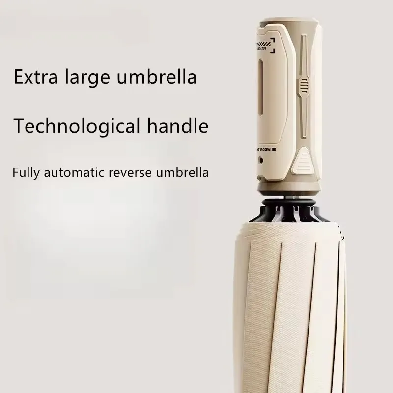 

Mavericks Full Automatic Portable Compact Reverse Folding Umbrella Large Reinforced Thickened Strong Wind-resistant Umbrella