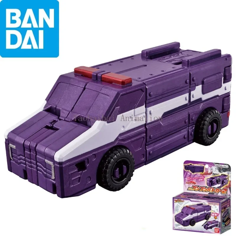 

Bandai Original Super Sentai Series BakuRanger/Bakuen-Sentai AkaRanger Benben Police Car -1 Model Toy Collectible Gift