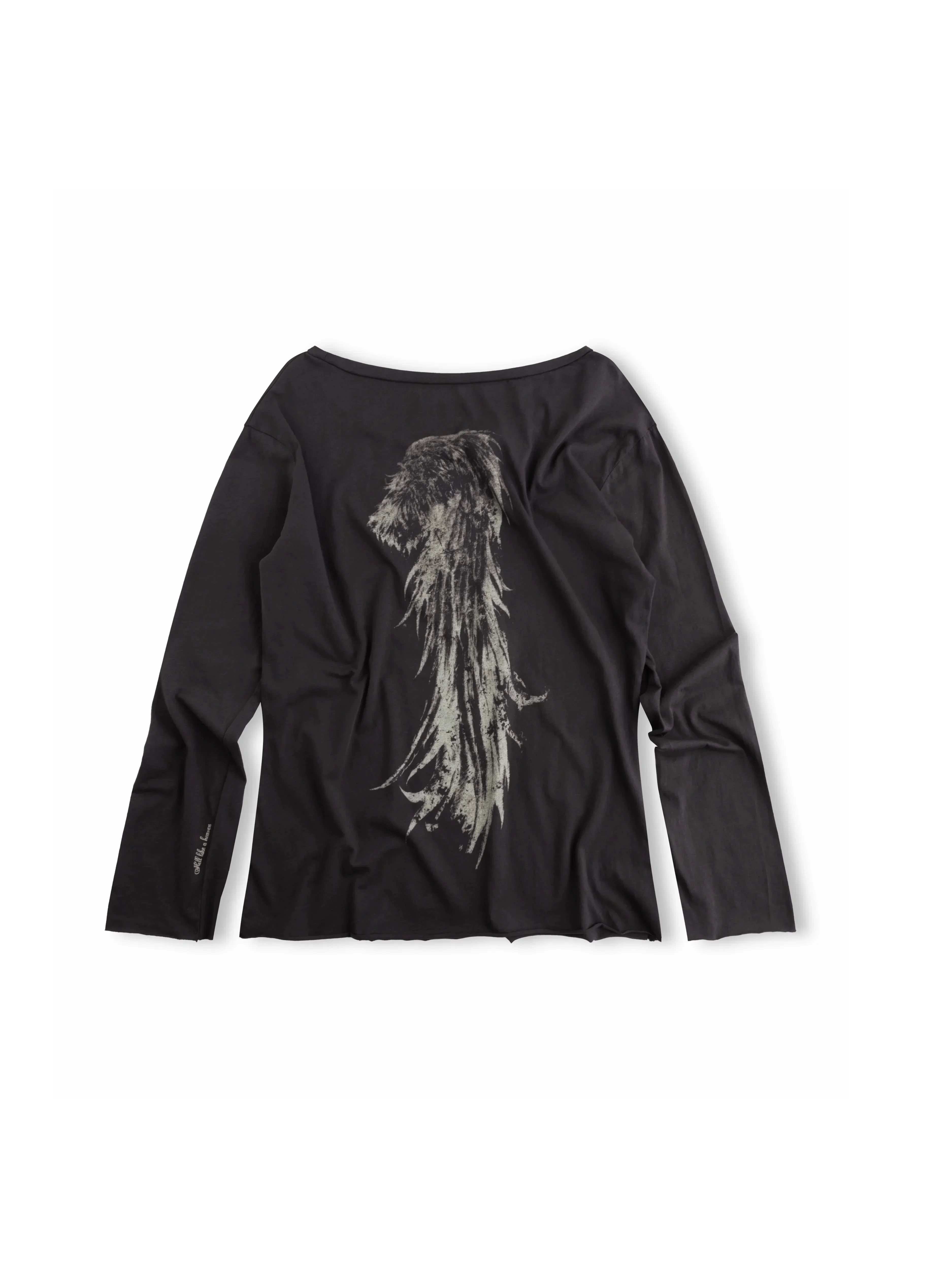 TEAR Ifsixwasnine69 Angel Double Sided Print Long Sleeve Visual Tee