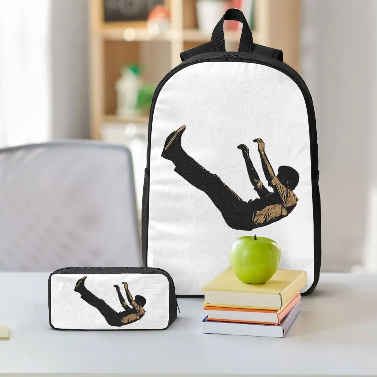 Imagine Dragons Backpack Student BookBag School Bag Shoulder Bags 3ps Insulated Lunch Bag Pencil Case