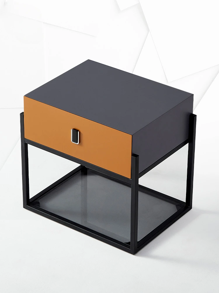 Bedside cabinet high-end hotel room bedside cabinet storage cabinet packaged combination