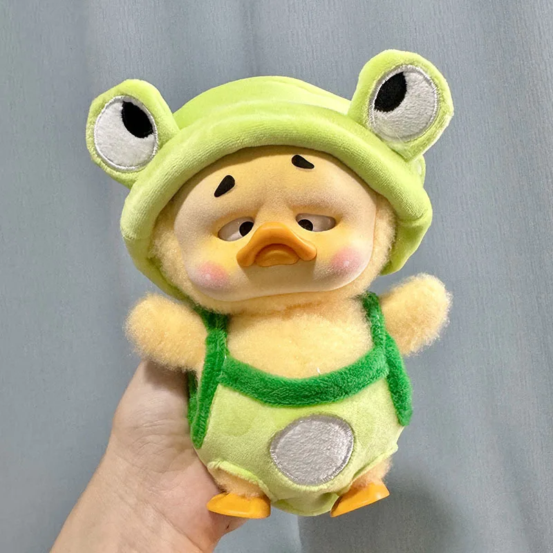 GérGift-Vêtements de canard ennuyant, mini tenue en peluche mignonne, accessoires, petit glaçage, grenouille, ensemble d'équipement de sauna, poupées, 15cm