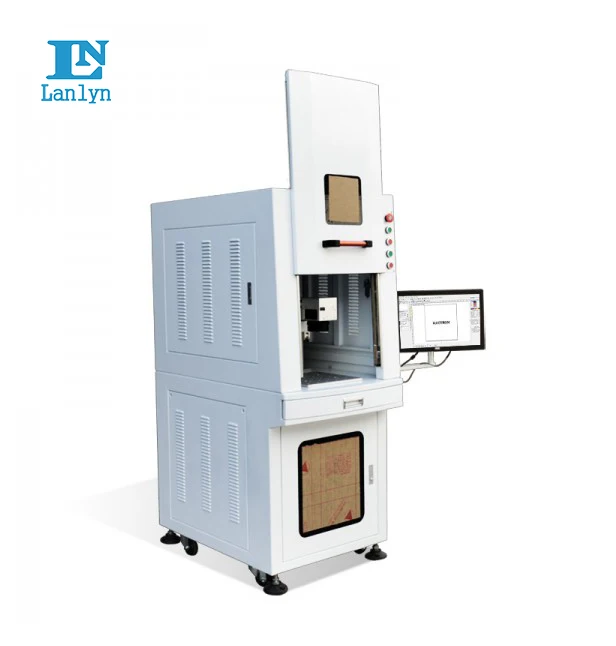 金属/プラスチック/タグ/キーホルダー/ペン用の3Dカラープリントファイバーマーキングマシン