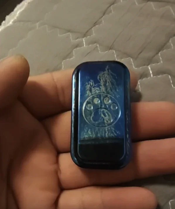 

Б/у EDC Msedc Titanium Storm Tuning Fork Slide Restless EDC Игрушка для снятия стресса