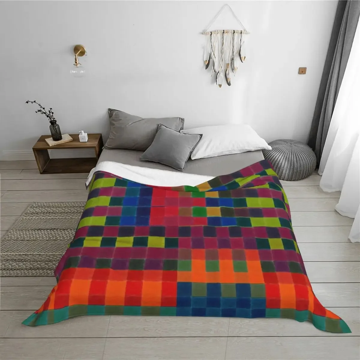 بطانية رمي نقص المنشط لحاف أريكة ثقيل بطانيات هدية مضحكة منقوشة ناعمة #3