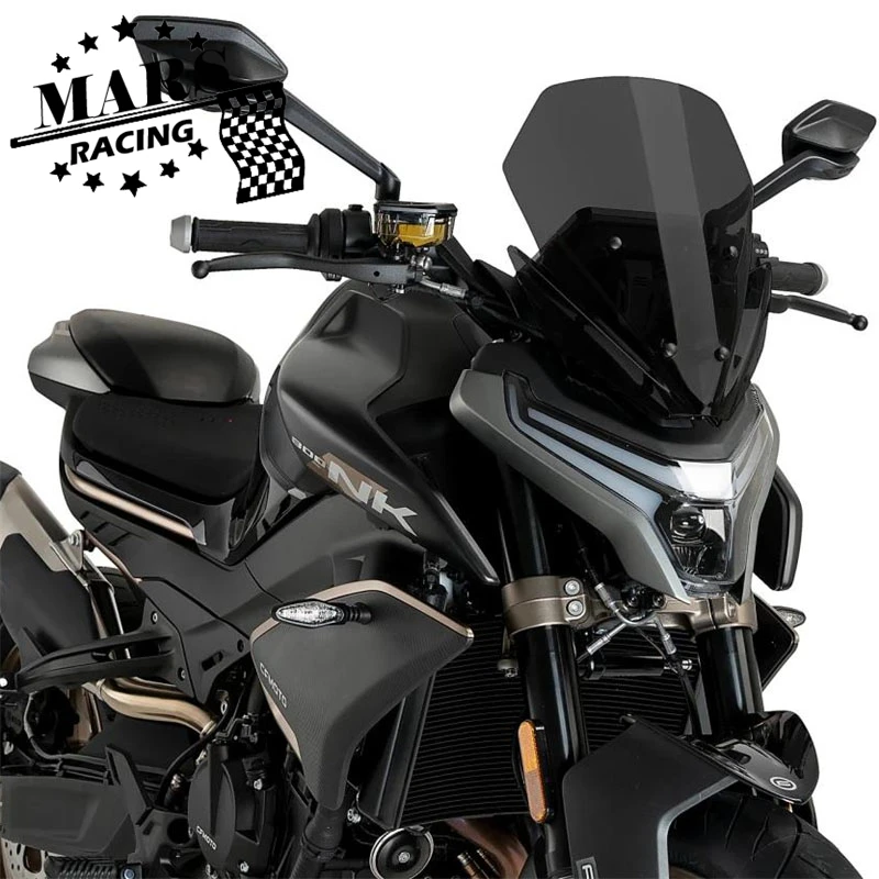 

For CFMOTO 800NK ADVANCED / 800NK SPORT 2023 2024 2025 2026 Motorcycle Windshield Windscreen Kit Deflector Shroud Shield Guard
