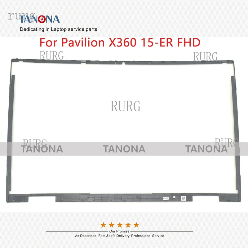 R+  Brand new, compatible with FOR HP Pavilion X360 15-ER, full HD screen LCD front bezel, B cover, outer shell, B housing