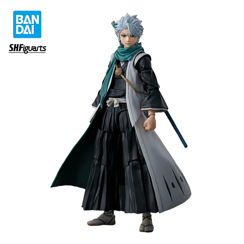 

In Stock Original BANDAI SHF BLEACH Hitsugaya Toushirou PVC Anime Figure Action Figures Model Toys