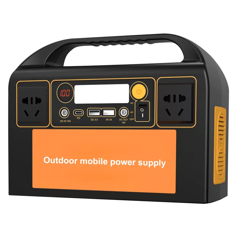 

Portable 300W High Power Mobile Power Supply Outdoor Lighting Direct Supply with Home Energy Storage Emergency Power Option