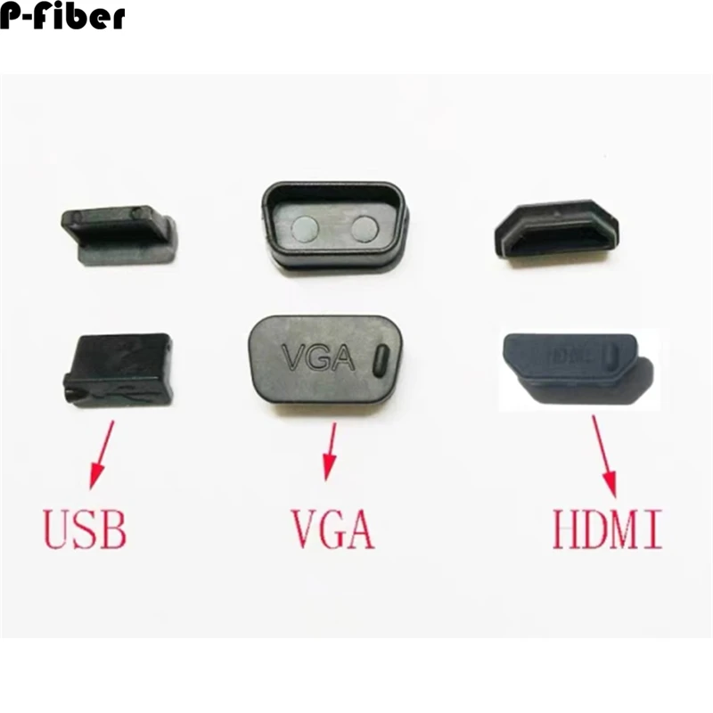 

Защитная крышка 100pc USB VGA HDMI Пылезащитная заглушка для ТВ Аудио клеммы Пылезащитная Крышка для компьютера