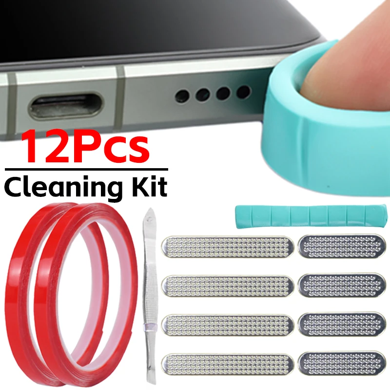 Mobile Phone Speaker Dust Removal Glue Universal Multifunction Dustproof Tape Sticker for Iphone Samsung Phone Cleaning Tools