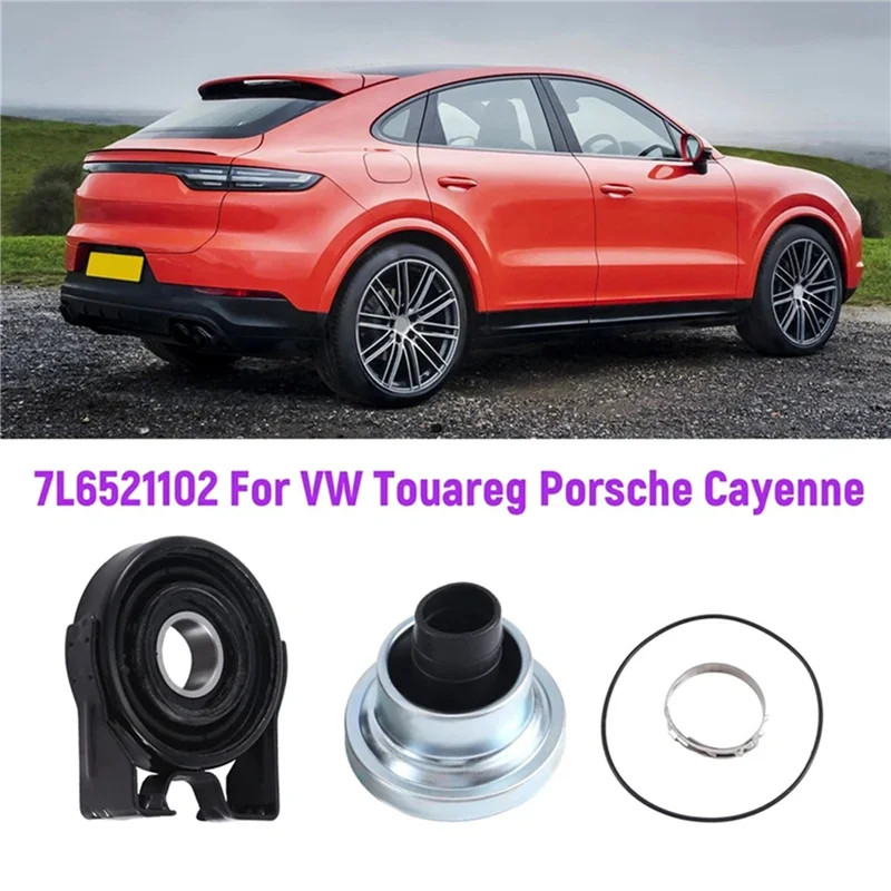 

7L6521102 Driveshaft Center Support Bearing Boot Kit For Q7 VW Touareg Porsche Cayenne 7L0 521 407