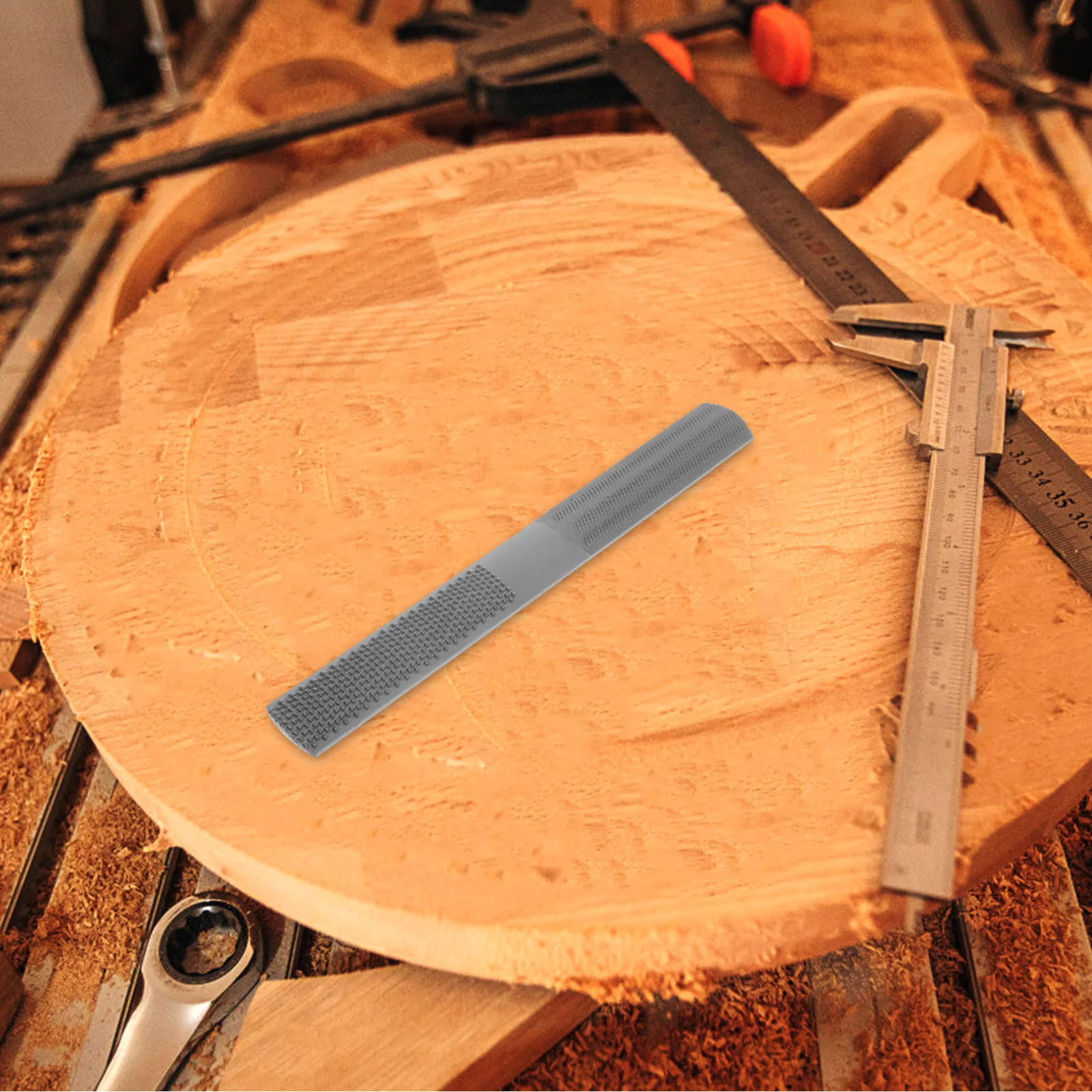 

Wood File Multi-Functional Steel Wood Filing Tool Comfortable Handle Trimming Polishing Hand File Metalworking Woodworking Tools